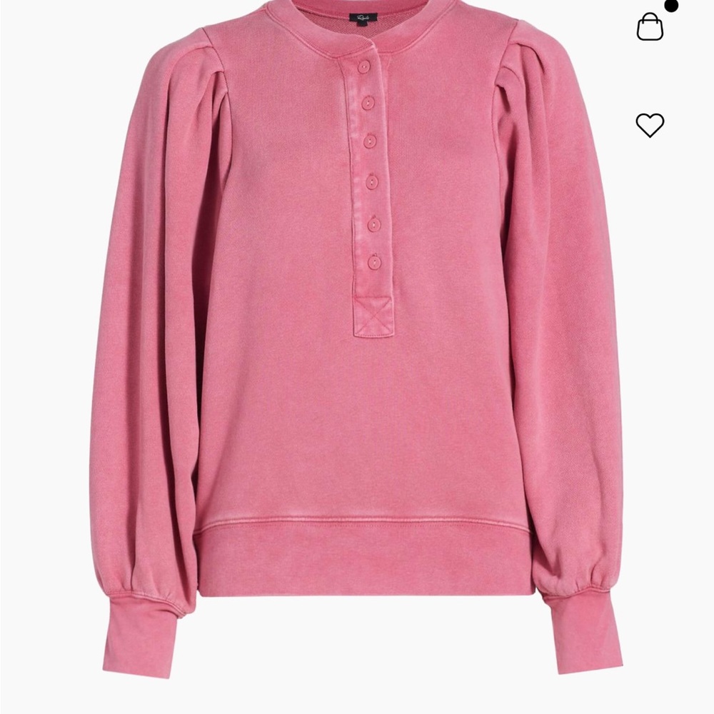 NWOT Rails Mariana Cotton Henley Top